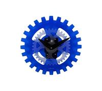 NE-3241BL Horloge murale Engrenages à ~ 35 Acrylique Bleu