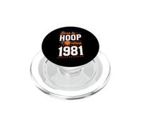 Né au Cerceau Depuis 1981, année de Naissance, thème du Basket-Ball PopSockets PopGrip pour MagSafe
