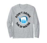 Ne Buvez Pas l'eau DI - Funny Molecular Biology, Science Manche Longue