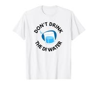Ne Buvez Pas l'eau DI - Funny Molecular Biology, Science T-Shirt Graphique avec Valeur
