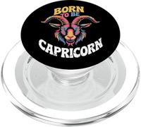 Né Capricorne Signe Astrologique Signe Astrologique Disant la Bonne Aventure PopSockets PopGrip pour MagSafe