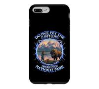 Ne caressez Pas Les Vaches pelucheuses, Les Bisons, Le Parc National de Grand Teton Coque pour iPhone 7 Plus/8 Plus