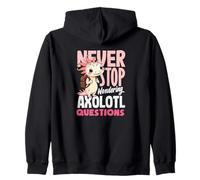 Ne cessez jamais de Vous Poser des Questions sur Axolotl School Sweat à Capuche