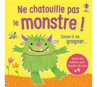 Ne chatouille pas le monstre ! - dès 6 mois - Sam Taplin - Usborne - cartonné - Comptine, chant