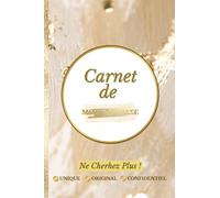 " Ne cherchez plus" Carnet de mots de passe: Unique Original Confidentiel