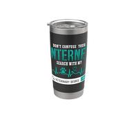 Ne confondez pas votre vétérinaire Gobelet isotherme en acier inoxydable double paroi