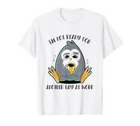 Ne Convient Pas pour Un Autre Jour au Travail de Pingouin Empereur Pingouin T-Shirt Graphique avec Valeur