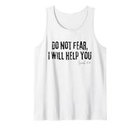 Ne craignez Pas Que Je Vous Aide Ésaïe 41:13 Bible Faith Hope Débardeur