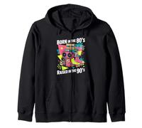 Né dans les années 80 élevé dans les années 90 Vintage Retro 90s Kid Sweat à Capuche