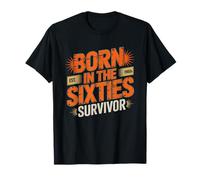 Ne dans Les Annees Soixante 60 Ans Anniversaire Vintage T-Shirt