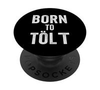 Né de Tölt drôle Audacieux Design islandais de Cheval PopSockets PopGrip Adhésif