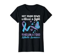 Ne descend Pas sans Lutter Contre la polyarthrite rhumatoïde T-Shirt Graphique avec Valeur