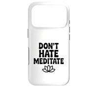 Ne détestez Pas méditer paisible et Zen Pleine Conscience Coque pour iPhone 17 Pro