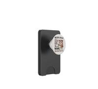 Ne discutez jamais avec Une Petite Fille Qui a Un Joli Motif de Hibou en Forme de « X » PopSockets PopWallet pour MagSafe