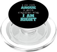 Ne discutez Pas, j'explique Pourquoi J'Ai Raison | Logique | Débat PopSockets PopGrip pour MagSafe
