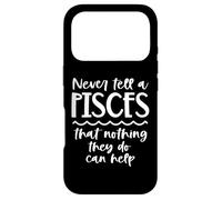Ne Dites jamais à Un Capricorne de se détendre. Signe du Zodiaque Amusant Coque pour iPhone 17 Pro