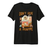 Ne Donnez Pas Un Jeu de Mots à café Frappe Corgi T-Shirt Haut de Gamme