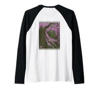 NÉ du Silence ÉCRIT en Symboles Japonais. BITMAP Manche Raglan