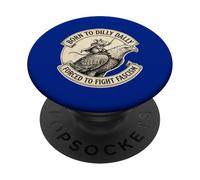 Né d'une Fille de Dilly Dally contrainte de Combattre Le fascisme PopSockets PopGrip Adhésif