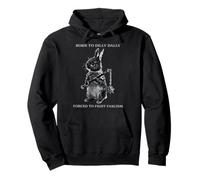 Né d'une Fille de Dilly Dally contrainte de Combattre Le fascisme | Warrior Rabbit Sweat à Capuche