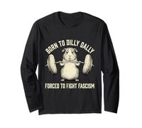 Né d'une Fille de Dilly Dally forcée de Combattre Le fascisme, cobaye Manche Longue