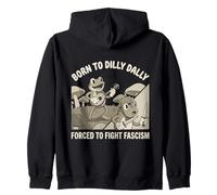 Né d'une Grenouille obligée de Combattre Le fascisme, Dilly Dally Sweat à Capuche