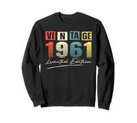 Né en 1961, Vintage Best Of 1961 Sweatshirt