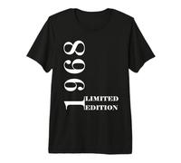 Né en 1968 Vintage Édition Rétro Année de Naissance 1968 T-Shirt Haut de Gamme