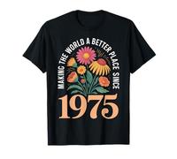 Né en 1975 Gen X Retro Making the World a Better Place T-Shirt