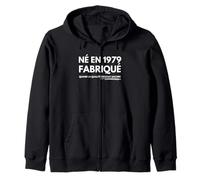 Né en 1979 Fabriqué Quand la Qualité Existait Encore 45 Ans Sweat à Capuche