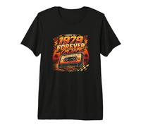 Né en 1979, Forever on Tape Soundtrack Life T-Shirt Haut de Gamme
