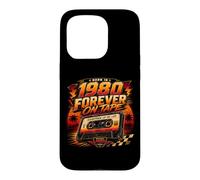 Né en 1980, Forever on Tape Soundtrack Life Coque pour iPhone 15 Pro