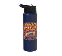 Né en 1980, Forever On Tape Soundtrack Life Stainless Steel Insulated Water Bottle