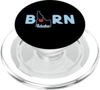 Né en Idaho avec l'état de l'Idaho dans Le Mot Born PopSockets PopGrip pour MagSafe