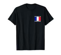 Né et élevé en France Racines françaises T-Shirt