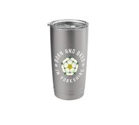Né et grandi dans le Yorkshire, The White Rose County Gobelet isotherme en acier inoxydable double paroi