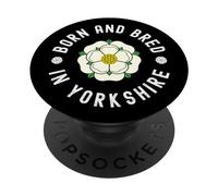 Né et grandi dans Le Yorkshire, The White Rose County PopSockets PopGrip Adhésif