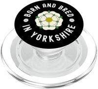 Né et grandi dans Le Yorkshire, The White Rose County PopSockets PopGrip pour MagSafe