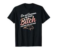 Ne Fais Pas Appel à la salope Qui sommeille en Moi, Elle ne Joue Pas la Gentille panthère T-Shirt