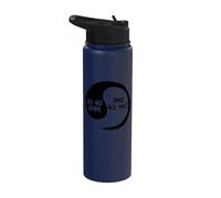 Ne fais pas de mal, ne prends rien Stainless Steel Insulated Water Bottle