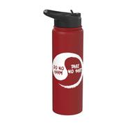 Ne fais pas de mal, ne prends rien Stainless Steel Insulated Water Bottle