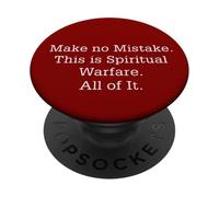 Ne faites aucune erreur : c'est la guerre spirituelle tout cela PopSockets PopGrip Adhésif