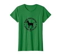 Ne Faites jamais Confiance à Quelqu'un Qui n'aime Pas Les Chiens T-Shirt, Femme, Vert Kelly, L