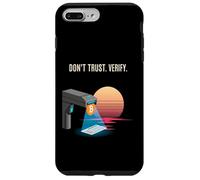 Ne faites pas confiance à la vérification de la vérité liberté de preuve d'auto-garde bitcoin Coque pour iPhone 7 Plus/8 Plus