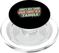 Ne Faites Pas enchevêtrer Votre Guirlande de Noël pour Les fêtes de Fin d'année PopSockets PopGrip pour MagSafe