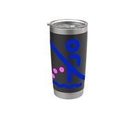 Ne faites pas pipi, ne faites pas pipi ici Gobelet isotherme en acier inoxydable double paroi