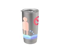 Ne faites pas pipi, ne faites pas pipi ici Gobelet isotherme en acier inoxydable double paroi