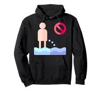 Ne Faites Pas Pipi, ne Faites Pas Pipi Ici Sweat à Capuche