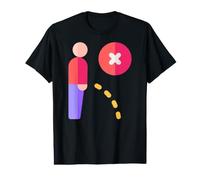 Ne Faites Pas Pipi, ne Faites Pas Pipi Ici T-Shirt Graphique avec Valeur