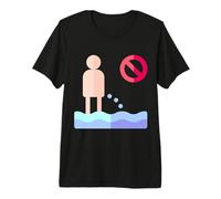 Ne Faites Pas Pipi, ne Faites Pas Pipi Ici T-Shirt Haut de Gamme